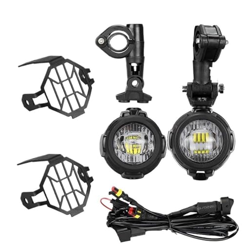 Feux auxiliaires pour motos R1250GS et F800GS - Idéal pour les voyages et road-trips