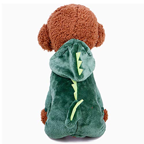 Vetement Chien Chat Sweatshirt à Capuche de Chien Hiver Pull Chaud Chiot Chaton Épais Sweat Pullover Déguisement Animal pour Chiot Manteau Combinaison,Style 3,S Cover