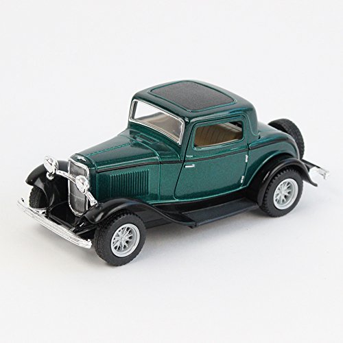 Kinsmart/�L���X�}�[�g��1932�t�H�[�h3-�E�C���h�E�N�[�y��1/34�_�C�L���X�g���f���~�j�J�[/�O���[��