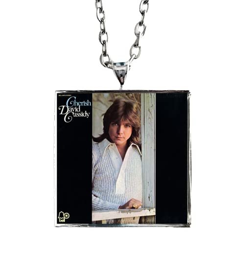 Album Cover Art Necklace David Cassidy Cherish