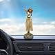 Baoblaze Hawaiianische Tänzerin Auto, Mini Hawaiian Dashboard Doll, Hawaii Hula Girl Posing, Hawaiianische Tänzerin Dekoration, Hawaiianische Armaturenbrett-Puppe für Armaturenbrett, Stil C