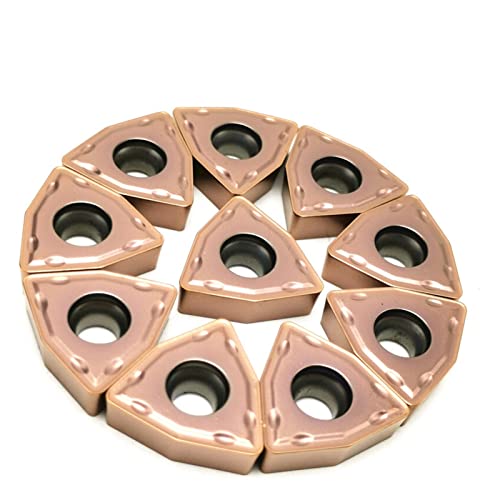 AHYYLKLPER WCMT080412 FN ACZ330 Carbide U Drill Turning Insert CNC Cutting Tool Metal Lathe Tool Turning Tool