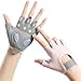 Muzrunq Gym Gloves Women Non Slip Liquid Silicone Half-Finger Weight Lifting Gloves Shockproof Fitness Gloves (S) Weight Gloves, Fitness Gloves, Workout Gloves, Gym Accessories for Women.