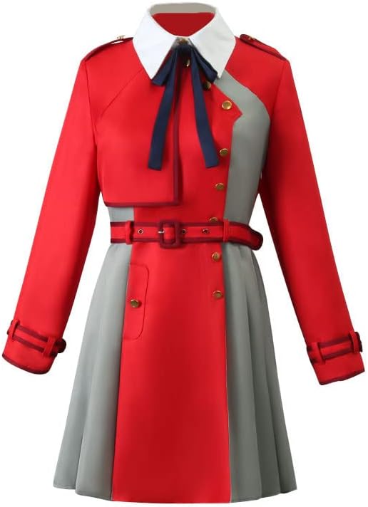 Lycoris Recoil - Disfraz de cosplay de Nishikigi Chisato, uniforme escolar japonés
