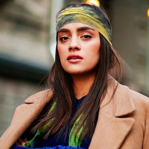 S&N Remille Wide Headbands for Women, Large Hairband, Elastic Non-Slip Headband Twist Knotted Accessories, Yoga Workout Vintage Hair 3 Pack (Colour-4)