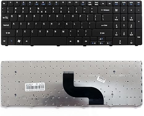 BHOMANI Laptop Keyboard Compatible for Acer Aspire 5733Z 5738Z 5742Z 5744Z 5750Z 7735Z 7736Z 7739Z 7741Z