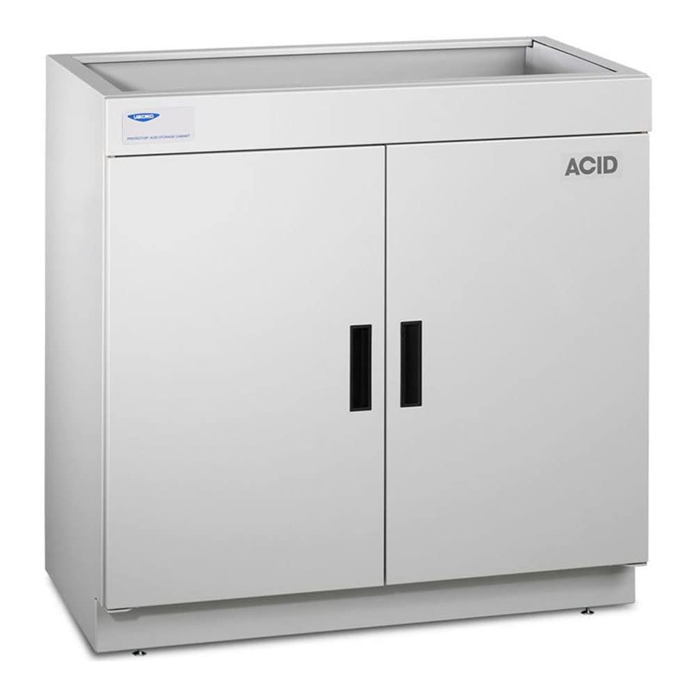 Labconco 9905500 ADA-Compliant Acid Storage Cabinet with Filler Panel, 36" Width