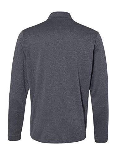 adidas Men's Lightweight UPF Pullover (S, Black Heather/Carbon)3