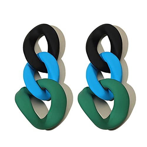 Boucles d'oreilles pendantes acrylique : le cadeau bohème idéal