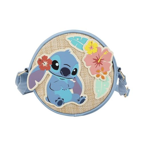 Disney Stitch Flowers 17.5 CM Women's Crossbody Bag2