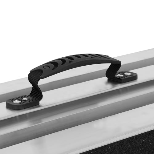 Rampa plegable de aluminio para silla de ruedas de 10 pies antideslizante para umbral, rampa de movilidad para scooter, plegable para escalones, hogar, escaleras, entradas miniatura 2