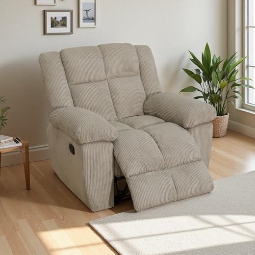 Sillón Plegable Corduroy Beige