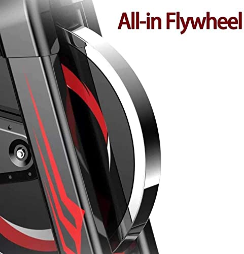 Image of Exercise Bike Stationary Indoor Cycling Bike Cycle Bike for Home Cardio Gym Belt Drive Workout Bike with 11KG Flywheel Thickened e