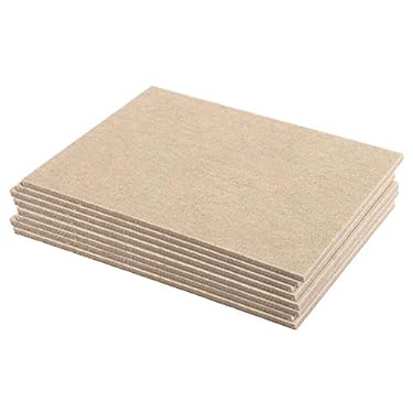 AMAZON - Prime-Line MP76650 Heavy-Duty Furniture Felt Pads, 3/16 In. Thick with Self-Adhesive Backing (8 Pack)