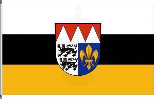 U24 Unterfranken Flagge - Premium Bootsflagge 30x45 Cm