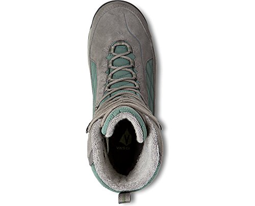 Vasque Women's Pow III UltraDry Snow Sneaker, Grey/Silver Pine, 7 M US