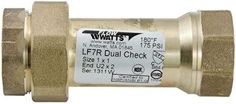 Watts Dual Check Valve 1 inch