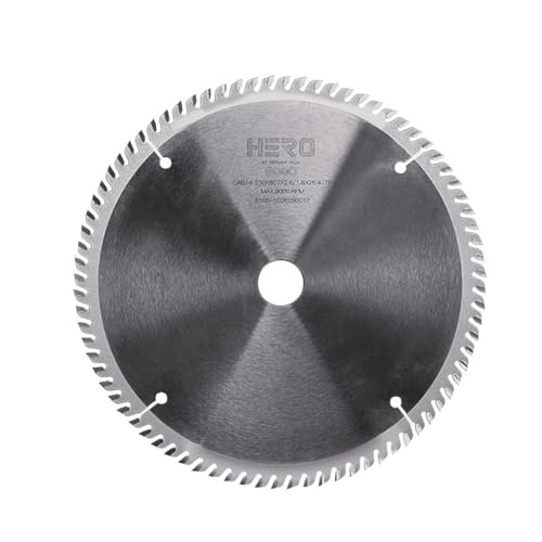 Lame de scie circulaire à bois 9 in pour coupe sans peinture et sans éclats sur table
