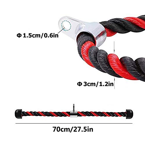 YYCX - Cavo estraibile in nylon per tricipiti e