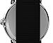 Timex Women's Weekender 31mm Watch – Silver-Tone Case White Dial with Black Fabric Strap