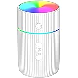 ARPSTAR Mini Humidifier, Cool Mist Portable Small USB Humidifier for Plants Car Baby Bedroom Office Home with Auto Shut-Off, Best Personal Humidifier - White