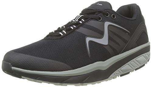 MBT LEASHA 17 W, Zapatillas Mujer, Negro (Black/Silver/Steel 211y), 39 EU