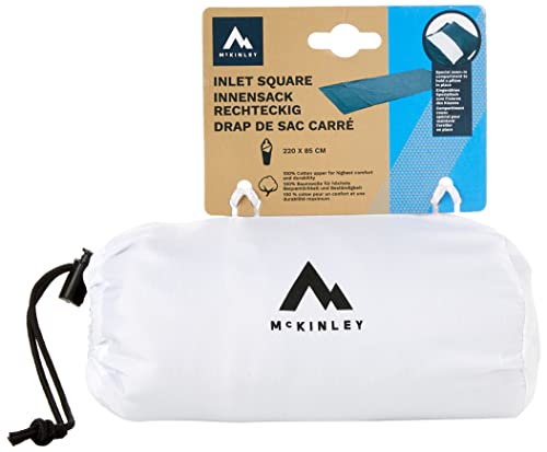 McKINLEY Inlet Cotton Square Sleeping bag Grey One size - Image 4