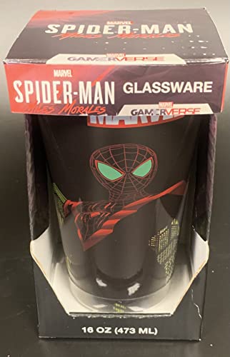 Marvel Spider-Man Miles Morales 16 Oz Pint Glass - Smm50366V #TOP6