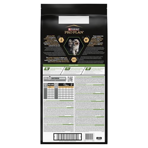 Pro Plan Medium Puppy Healthy Start, Welpenfutter trocken, reich an Huhn, 1er Pack (1 x 12 kg)