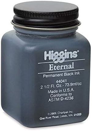 Higgins Eternal Ink Non-Waterproof 2oz (44041), Black