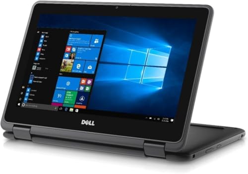 Image of Dell Latitude 3189 11.6 inch HD 2-in-1 Touchscreen Laptop Intel N3350 1.1Ghz 4GB Ram 128GB SSD Windows 11 Professional (Renewed)