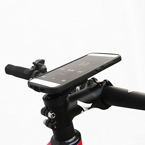 Portsys Bike Bracket Mount Phone Stick Adapte for Garmin Edge GPS Computer Mount Holder (Sticker)