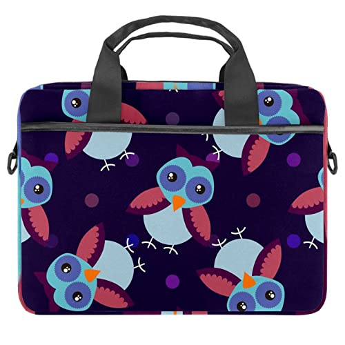 Sac bandoulière ordinateur portable 13.3 pouces coloré anti-rayures motif exotique
