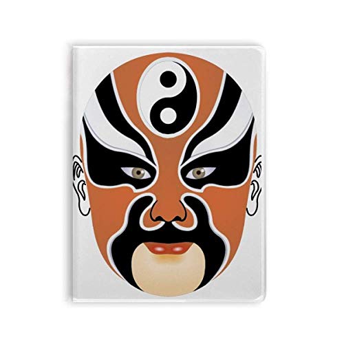 Carnet coloré opéra de Pékin couverture souple, idée cadeau originale pour passionnés