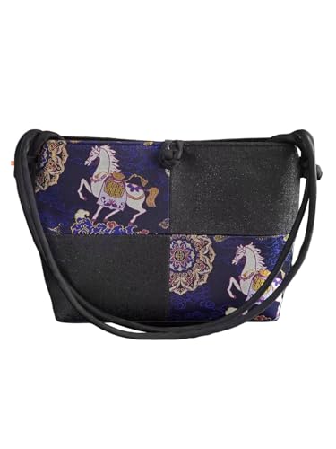 Sac à main en brocart HangErFeng en soie avec nœud chinois pour sublimer une robe de soirée