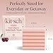 Kitsch Cleansing Tart Cherry Soap Bar with Refreshing Scent - Eco-Friendly Body Wash Women Love - Cherry Solid Bar Soap for Daily Use - Silicone, Sulfate and Paraben Free, Made in USA - 4oz