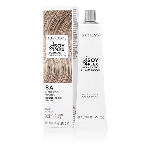 Clairol Professional Permanent Cream Hair Color | Blonde, Brown, Black, & Red-Violet Shades for 100% Gray Coverage | Deep Conditioning & Fade Resistant Results