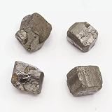 50 g natürlicher Pyrit, Chalkopyrit, Katzengold, 15–20 mm