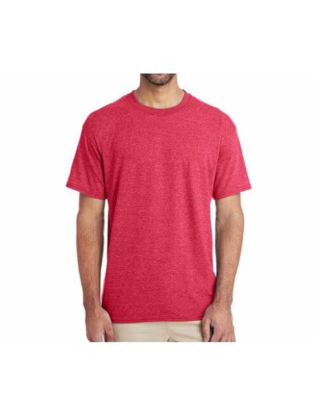 Sweat à capuche épais en polaire douce couleur rouge chiné XL