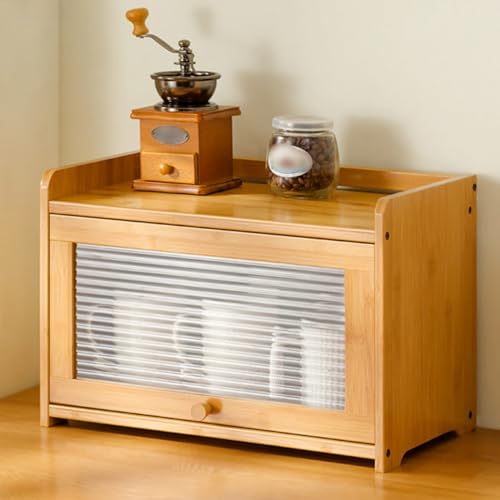 CHAANG 食器棚 スリム ロータイプ ミニ 小さい おしゃれ 食器戸棚 収納 一人暮らし 狭小住宅 キッチン収納 省スペース スタイル1