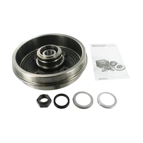 SKF 2x Tambour de frein Arrière Frein à Tambour VKBD 0138 avec roulement de roues intégré sans capteur ABS intégré