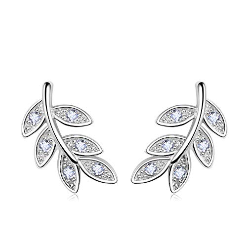 See full amazon price history chart for El Regalo Tiny Olive Leaf Ear Climber Simple Minimal Ear Crawler Stud Earring for Girls & Women El Regalo Tiny Olive Leaf Ear Climber Simple Minimal Ear Crawler Stud Earring for Girls & Women (B083RTY3M7) Amazon Price History, Amazon Price Tracker