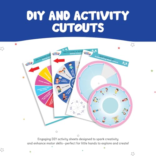 Image of ClassMonitor Preschool Starter Integrated Learning Kit for Ages 2 3 4 | 45 Activities & 150+ Resources | Flashcards, Worksheets, Puzzles, Games & STEM | Screen-Free Early Learning & School Readiness