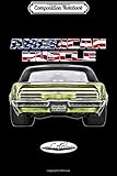  Composition Notebook: 68 Hotrod Muscle Car Oldtimer Youngtimer Men Women Kids Boy Journal/Notebook Blank Lined Ruled 6x9 100 Pages