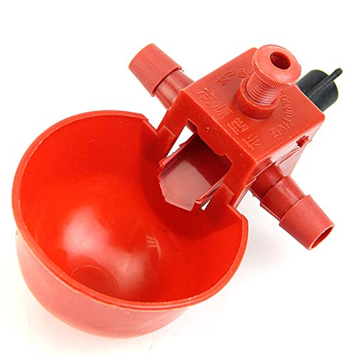 Walkingpround 10Pcs Bird Cage Chick Coop Feed Quail Drinking Cups Chicken Water Bowl Pigeon Automatic Water Feeder Farm Animal Tool #TOP2