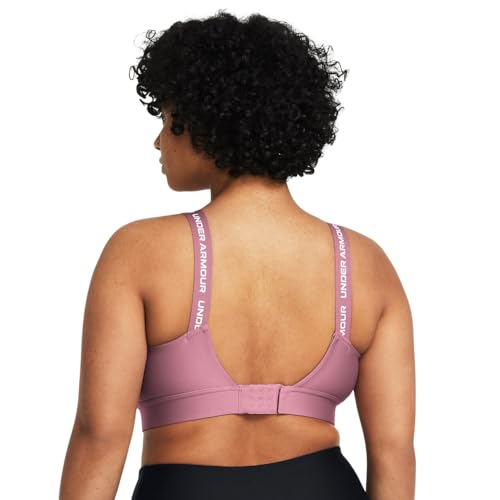 Image of Under Armour Women's Armour Mid Heathered Sports Bra