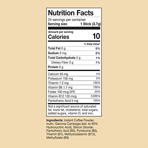 Vitacup Slim Instant Coffee Packets, Boost Diet & Metabolism With Ginseng, Garcinia, B Vitamins, Skinny Coffee, Bold & Smooth, Medium Dark Roast, 100% Arabica Coffee In Single Serve Sticks, 24 Ct #TOP5