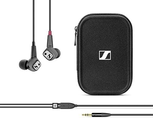 Sennheiser IE 80 S Adjustable Bass earbud Headphone, Black