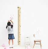 Animaux chien taille mesure stickers muraux pour les chambres des enfants décoration de la maison des enfants tableau de croissance affiche 165 * 16 cm