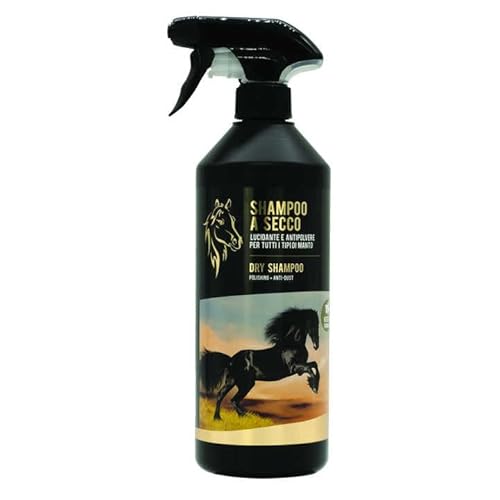 Bild: Nat�rliches und pflanzliches Trockenshampoo f�r Pferde ? kein Wasser oder Sp�len erforderlich ? f�r eine schnelle und effektive Reinigung, geeignet f�r alle Arten von Fell, Linie 101 (750 ml) f�r 23,72 EUR bei amazon.de